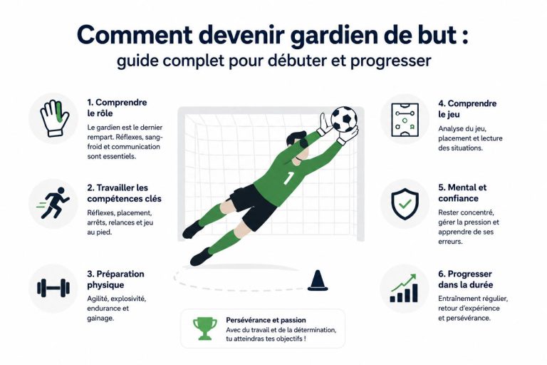 Comment devenir gardien de but : guide complet pour débuter et progresser